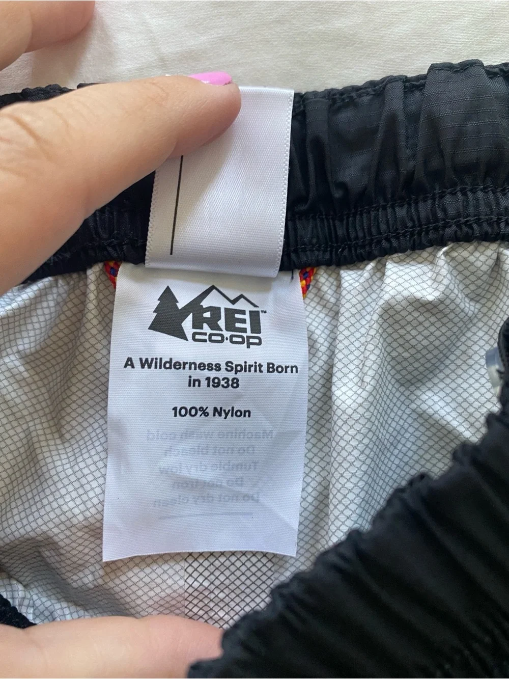 NWOT REI Kids Rainer Black Rain Pants – Lightweight Waterproof Bottoms 4T
